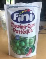 Mängden socker i Chewing-gum pastèque