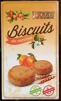 Mängden socker i Biscuits de naranja