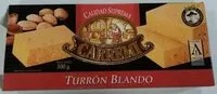 Mängden socker i Turrón blando