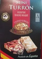 Mängden socker i Mini Turrón
