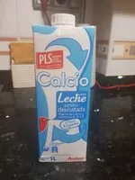 Mängden socker i Leche semidesnatada calcio
