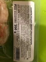 Mängden socker i Gambón austral pelado crudo