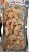 Mängden socker i Queues de crevettes sauvages décortiquées déveinées crues
