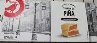 Mängden socker i Turrón de piña