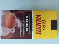 Mängden socker i Café molido natural