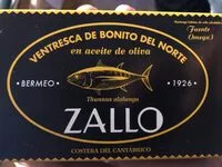 Mängden socker i Ventresca de bonito del norte