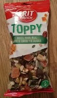 Mängden socker i Toppy Nueces Y Papaya Frit Ravich