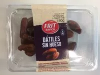 Mängden socker i Datiles sin hueso