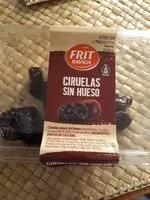 Mängden socker i Ciruelas sin hueso