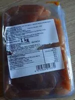 Mängden socker i Orejones de albaricoque