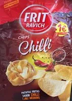 Mängden socker i Chips Chilli 135 G.