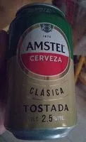 Mängden socker i Amstel cervezas clásica tostada