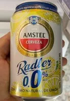 Mängden socker i Amstel radler 0,0