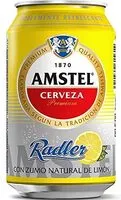 Mängden socker i Amstel Radler