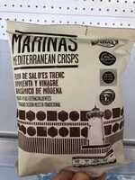 Mängden socker i Marinas mediterranean chips - Pimienta y vinagre balsámico de módena