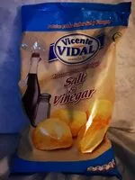 Mängden socker i Chips Vicente Vidal