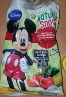 Mängden socker i Natural snack Disney