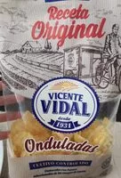 Mängden socker i Onduladas Vicente Vidal