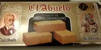 Mängden socker i Turrón de Jijona granulado