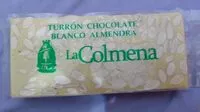 Mängden socker i Turrón chocolate blanco almendra