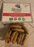 Mängden socker i Cookies 3 cereales arandanos