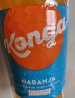 Mängden socker i Konga Naranja