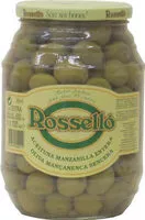 Mängden socker i Aceitunas manzanilla extra