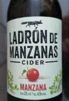 Mängden socker i Sidra Ladrón de manzanas