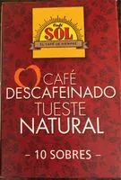 Mängden socker i Cafe Descafeinado tueste Natural