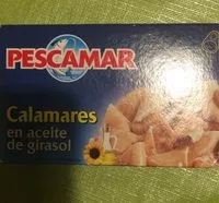 Mängden socker i Calamar huile tournesol