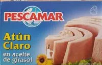 Mängden socker i Atún claro en aceite de girasol