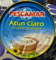 Mängden socker i Atún claro en aceite de girasol