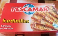 Mängden socker i Sardine tomate