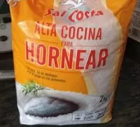 Mängden socker i Sal para hornear