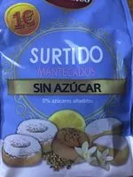 Mängden socker i Surt. Mantecados S / Az 180G El Santo