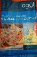 Mängden socker i Queso rallado 4 quesos