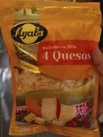 Mängden socker i 4 quesos rallado