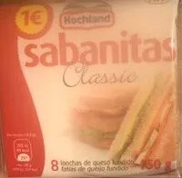 Mängden socker i Lonchas de queso fundido