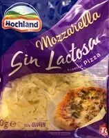 Mängden socker i Mozzarella sin lactosa