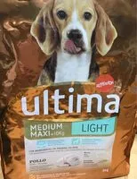 Mängden socker i Ultima medium maxi light