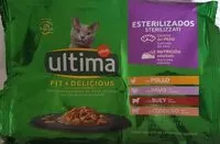 Mängden socker i Ultima esterilizados