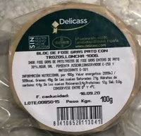 Mängden socker i Bloc de foie gras pato