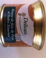 Mängden socker i Mousse de foie de Pato al Pedro Ximénez