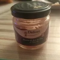 Mängden socker i Mousse de foie de Pato al Oporto