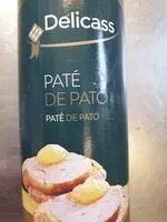 Mängden socker i Paté de pato