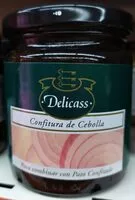 Mängden socker i Confitura de cebolla