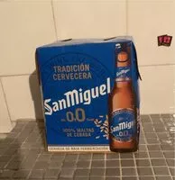Mängden socker i 0.0% sin alcohol