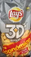Mängden socker i 3D’s bugles