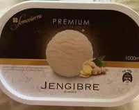 Mängden socker i Premium Ice cream Jengibre