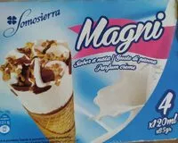 Mängden socker i Magni